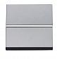 Выключатель кнопочный одноклавишный ABB Zenit 16A 250V НЗ-контакт серебро 2CLA220460N1301 - фото №1