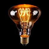 Лампа накаливания Voltega E27 40W груша прозрачная VG6-BR30A3-40W 6498