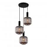 Подвесная люстра Lumina Deco Gato LDP 1217-3 GY+BK