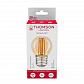 Лампа светодиодная филаментная Thomson E27 7W 2400K шар прозрачная TH-B2126 - фото №4