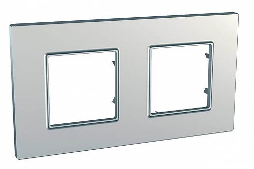 Рамка 2-постовая Schneider Electric Unica Quadro MGU6.704.55