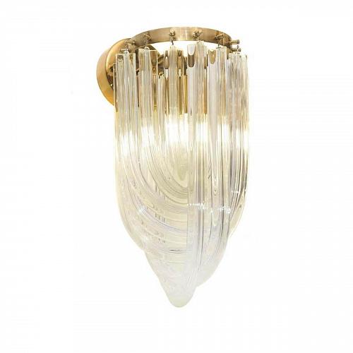 Настенный светильник Lumina Deco Weddini LDW 6001-3 GD+CL