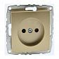 Розетка 2К Mono Electric Despina/ Larissa 16A 250V винтовое подключение титан 500-002222-116 - фото №1