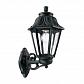 Уличный настенный светильник Ideal Lux Anna AP1 Big Nero 101491 - фото №1