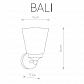 Бра Nowodvorski Bali 9354 - фото №2