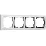 Рамка на 4 поста Werkel Snabb белый W0041901 4690389160899