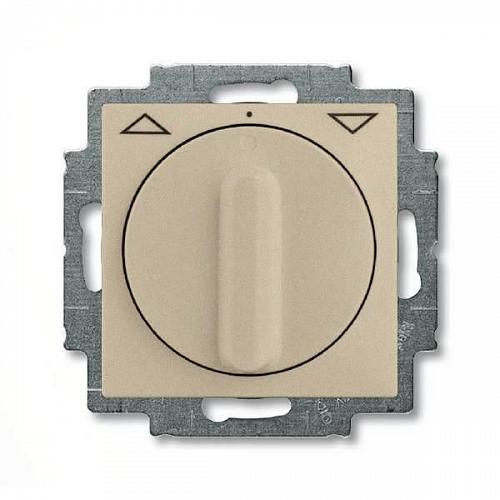 Выключатель жалюзи поворотный без фиксации ABB Basic55 шампань 2CKA001101A0927