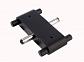 Набор угловых коннекторов Deko-Light Connector Mia straight, black 930160 - фото №1