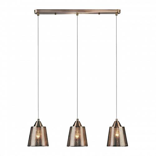 Подвесной светильник Eurosvet 50016/3 античная бронза