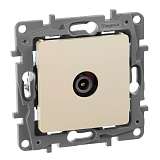 Розетка TV оконечная Legrand Etika слоновая кость 672365