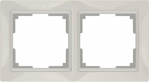 Рамка Werkel Snabb Basic на 2 поста слоновая кость WL03-Frame-02 4690389098727