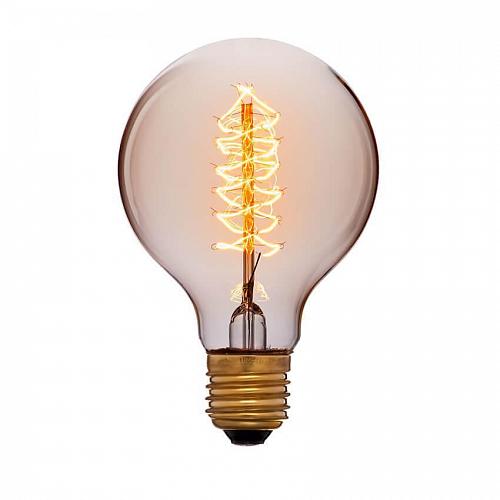 Лампа накаливания E27 60W золотой 053-525