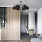 Потолочная люстра Lumien Hall Fabriano LH1055/6C-NK-BK - фото №4
