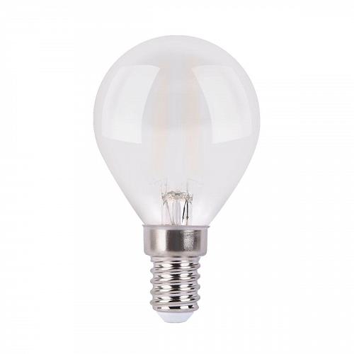 Лампа светодиодная филаментная Elektrostandard E14 6W 3300K матовая a049060