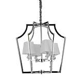 Подвесная люстра Lumina Deco Montero LDP 1249-4 CHR+WT