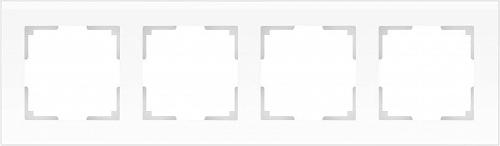 Рамка Werkel Favorit на 4 поста белый матовый WL01-Frame-04 4690389098642