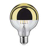 Лампа светодиодная филаментная диммируемая Paulmann E27 6,5W 2700К зеркальная 28675