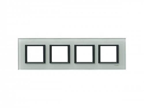 Рамка 4-постовая Schneider Electric Unica Class MGU68.008.7C3