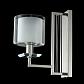 Бра Crystal Lux Nicolas AP1 Nickel/White - фото №2