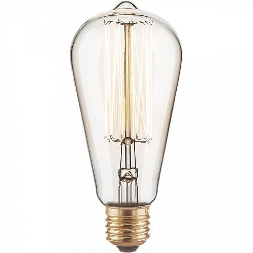 Лампа накаливания Elektrostandard диммируемая E27 60W прозрачная a034964
