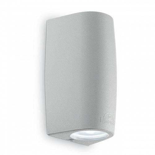 Уличный настенный светильник Ideal Lux Keope Ap2 Grigio 147796