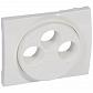 Лицевая панель Legrand Galea Life розетки TV-R SAT белая 771073 - фото №1