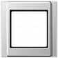 Рамка 1-постовая Jung A 500 алюминий A581AL - фото №1