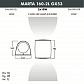 Уличный настенный светильник Fumagalli Marta 2A6.000.000.AXD2L - фото №3