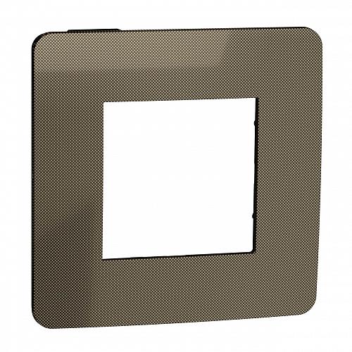 Рамка 1-постовая Schneider Electric Unica New NU280252