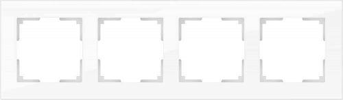 Рамка Werkel Favorit на 4 поста белый WL01-Frame-04 4690389061233