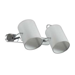 Споты с двумя плафонами для гостиной