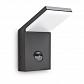 Уличный настенный светодиодный светильник Ideal Lux Style AP Sensor Antracite 3000K 246864 - фото №1