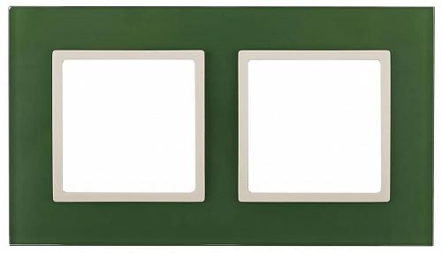 Рамка 2-постовая ЭРА Elegance 14-5102-27 Б0034499