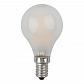 Лампа светодиодная филаментная ЭРА E14 9W 4000K матовая F-LED P45-9w-840-E14 frost Б0047027 - фото №4