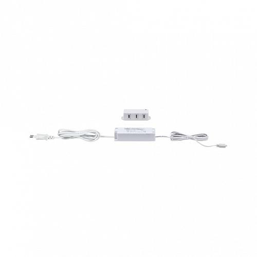 Трансформатор на 3 мебельных светильника Paulmann Clever Connect 12V 12W IP20 99946