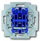 Выключатель кнопочный двухклавишный однополюсный ABB BJE 10A 250V 2CKA001413A1105 - фото №1