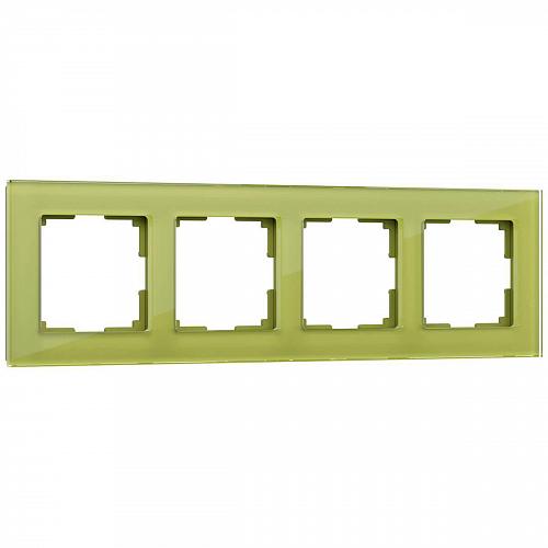 Рамка Werkel Favorit на 4 поста фисташковый WL01-Frame-04 4690389098666