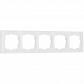 Рамка на 5 постов Werkel Snabb basic белый W0052001 4690389161452 - фото №1