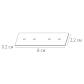 Пластина монтажная Arte Lamp Linea-Accessories A480533 - фото №2