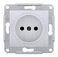 Розетка Schneider Electric Sedna б/з без шторок 16A 250V SDN2900160 - фото №1