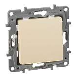 Выключатель одноклавишный Legrand Etika 10A 250V слоновая кость 672301