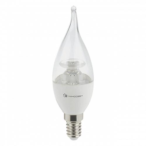 Лампа светодиодная Наносвет E14 6,5W 2700K прозрачная LC-CDTCL-6.5/E14/827 L218