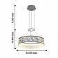 Подвесной светодиодный светильник Favourite Perscripta 2263-6P - фото №3