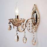 Бра Eurosvet 10025/1 золото/тонированный хрусталь Strotskis