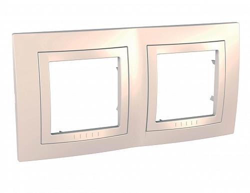 Рамка 2-постовая Schneider Electric Unica MGU2.004.25