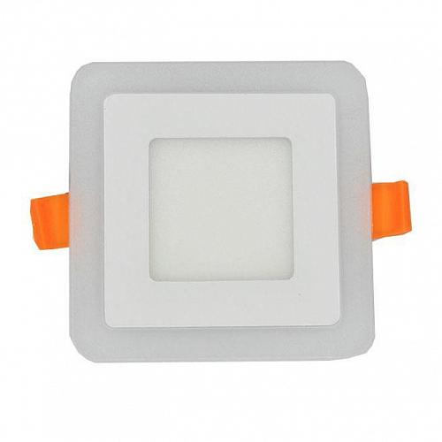 Встраиваемый светодиодный светильник Elvan VLS-304SQ-3/2W-NH-Bl-Wh