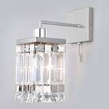 Бра Eurosvet 10100/1 хром/прозрачный хрусталь Strotskis