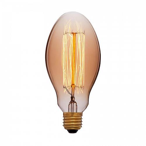 Лампа накаливания E27 40W золотая 052-047