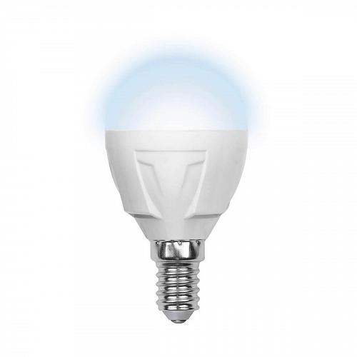 Лампа светодиодная (09455) E14 6W 4500K матовая LED-G45-6W/NW/E14/FR/S