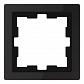 Рамка 1-постовая Schneider Electric Merten D-Life MTN4010-6503 - фото №1